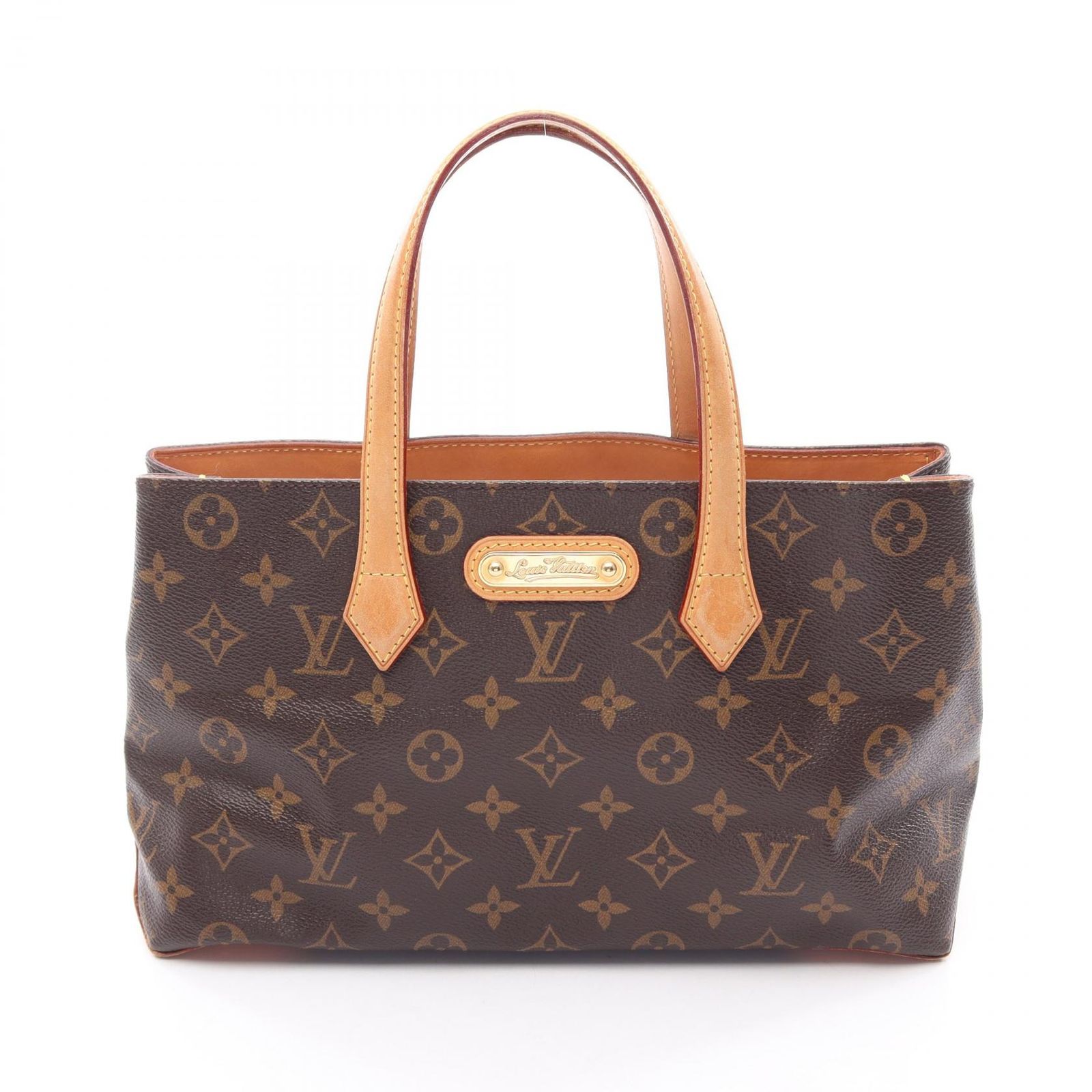 ルイ・ヴィトン LOUIS VUITTON ハンドバッグ ウィルシャーPM モノグラム M45643 PVCコーティングキャンバス レザー ウィルシャーPM レディース Used B