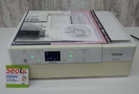 EPSON エプソン カラリオ インクジェットプリンター 純正インク入り EP-804AW 中古品 P260602