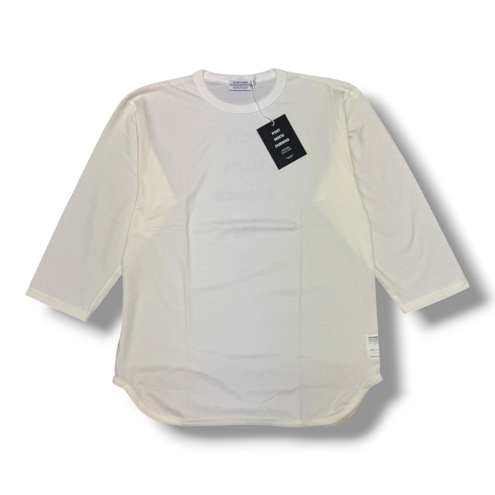 参考上代9900円 未使用 POET MEETS DUBWISE PMD LOGO L/S T-shirt ロゴ 