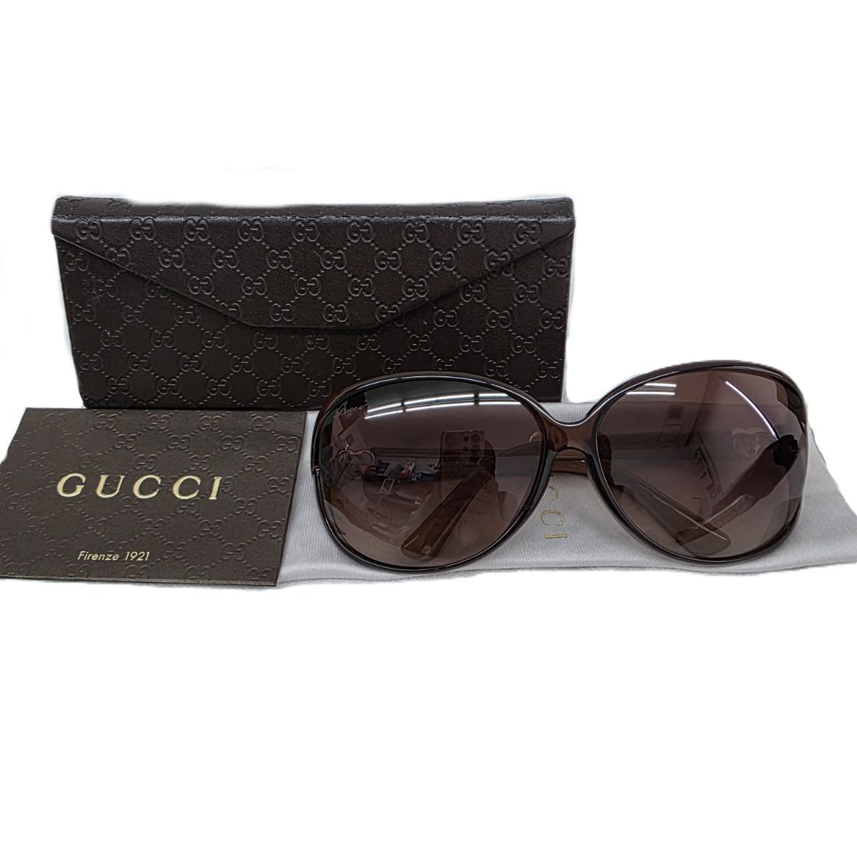 GUCCI グッチ インターロッキング GG ハート スモークグラデーション