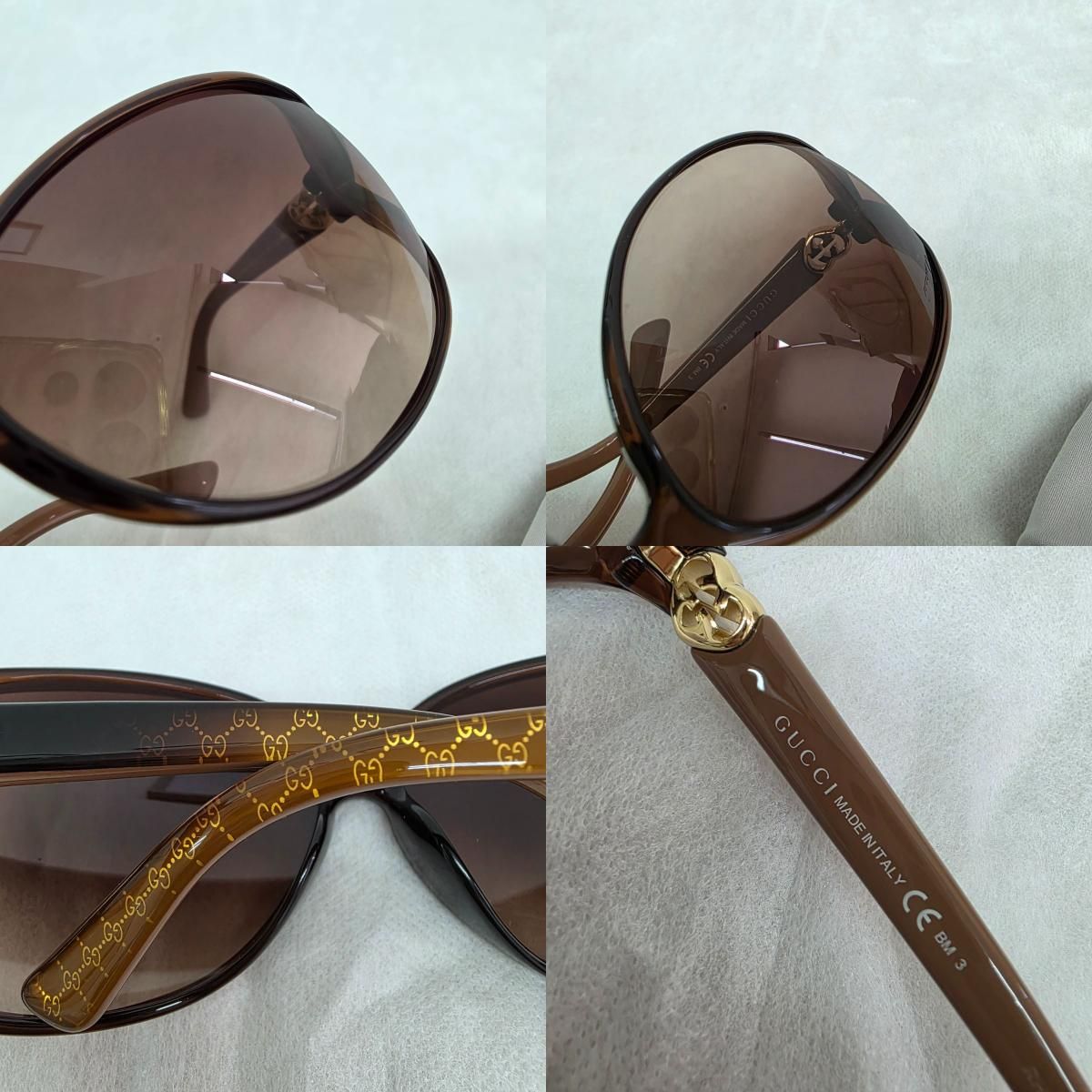 GUCCI グッチ インターロッキング GG ハート スモークグラデーション
