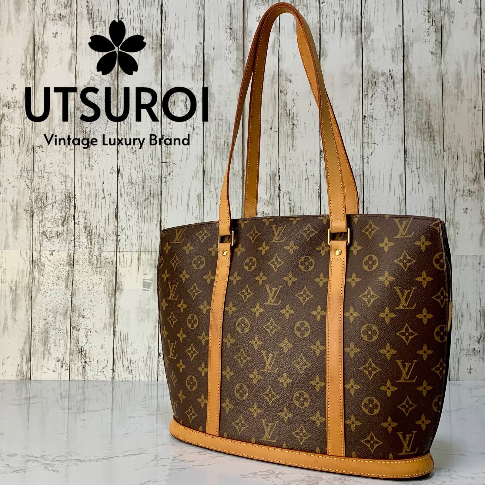 LOUIS VUITTON バビロン モノグラム トート ショルダーバッグ M51102 【状態ランク:S】