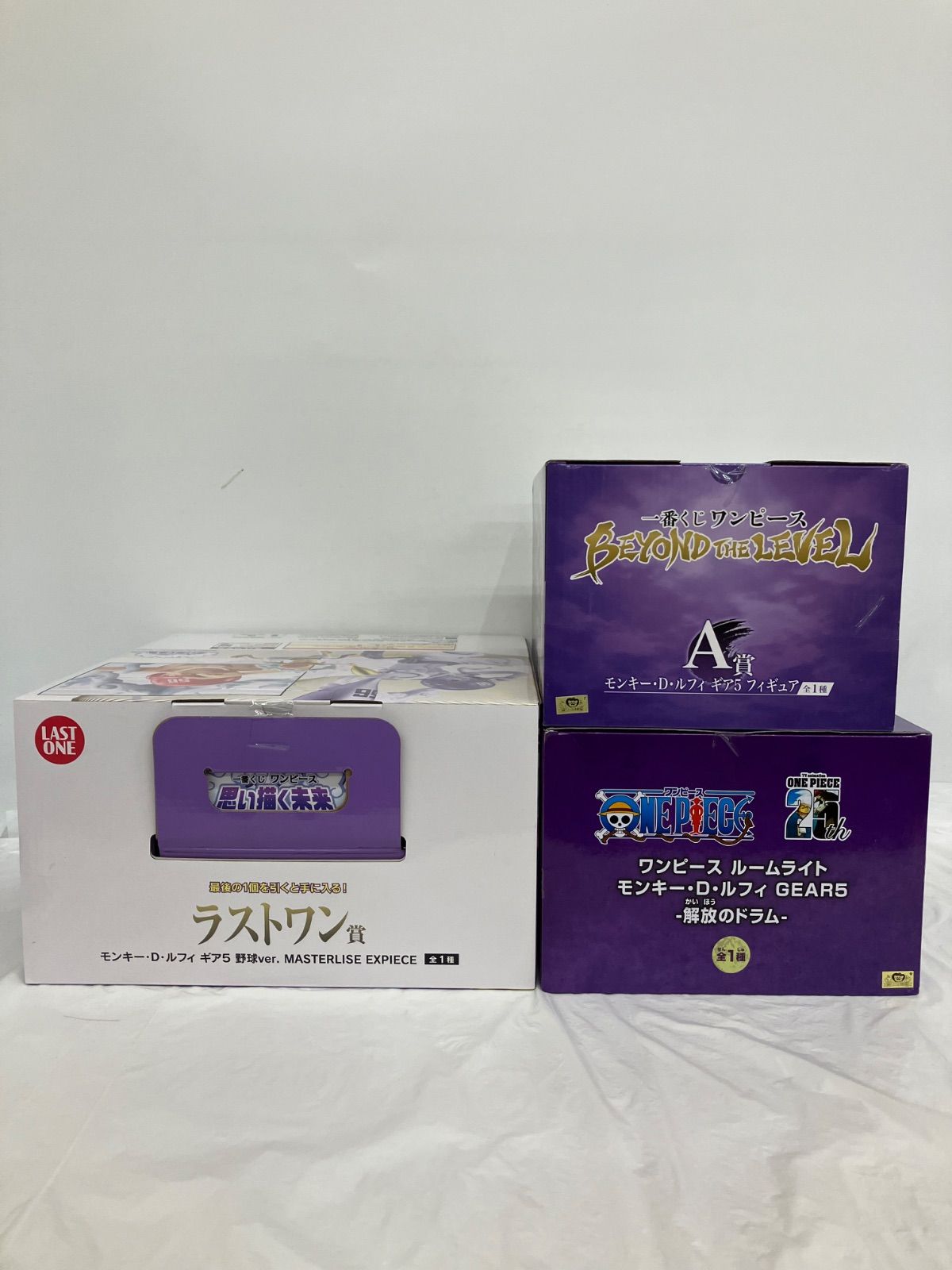 ワンピース ONE PIECE 一番くじ モンキー Dルフィギア5 フィギュア 3種