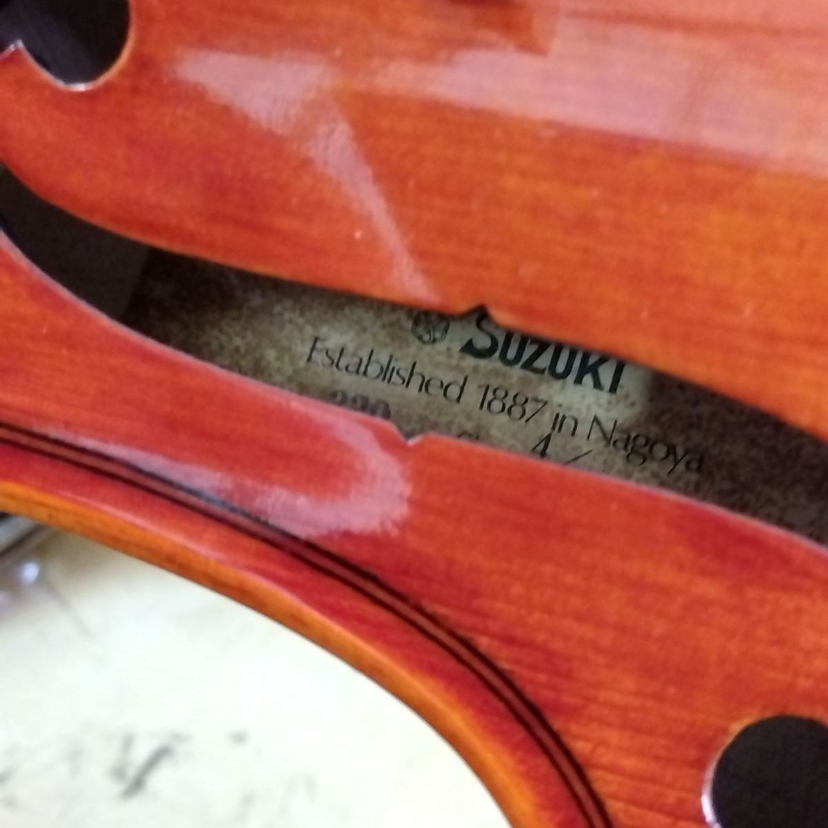 現状品】SUZUKI バイオリン No.330 Size 4/4 大人用 フルサイズ