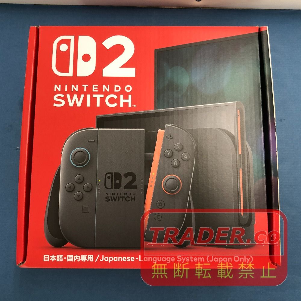 02w25503 Nintendo Switch2 ニンテンドースイッチ2 日本語・国内専用 ライトブルー/ライトレッド ※未使用品 【中古品】