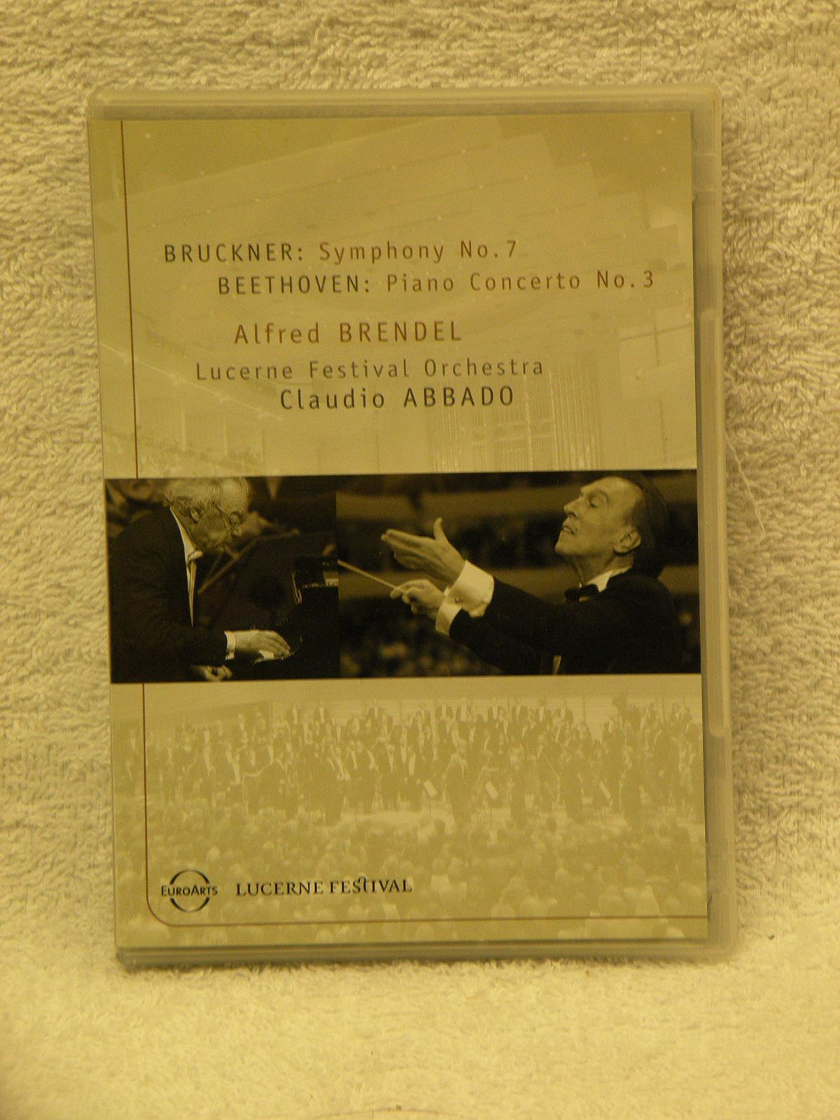 Beethoven - Piano Concerto No 3; Bruckner - Symphony No 7 [DVD]