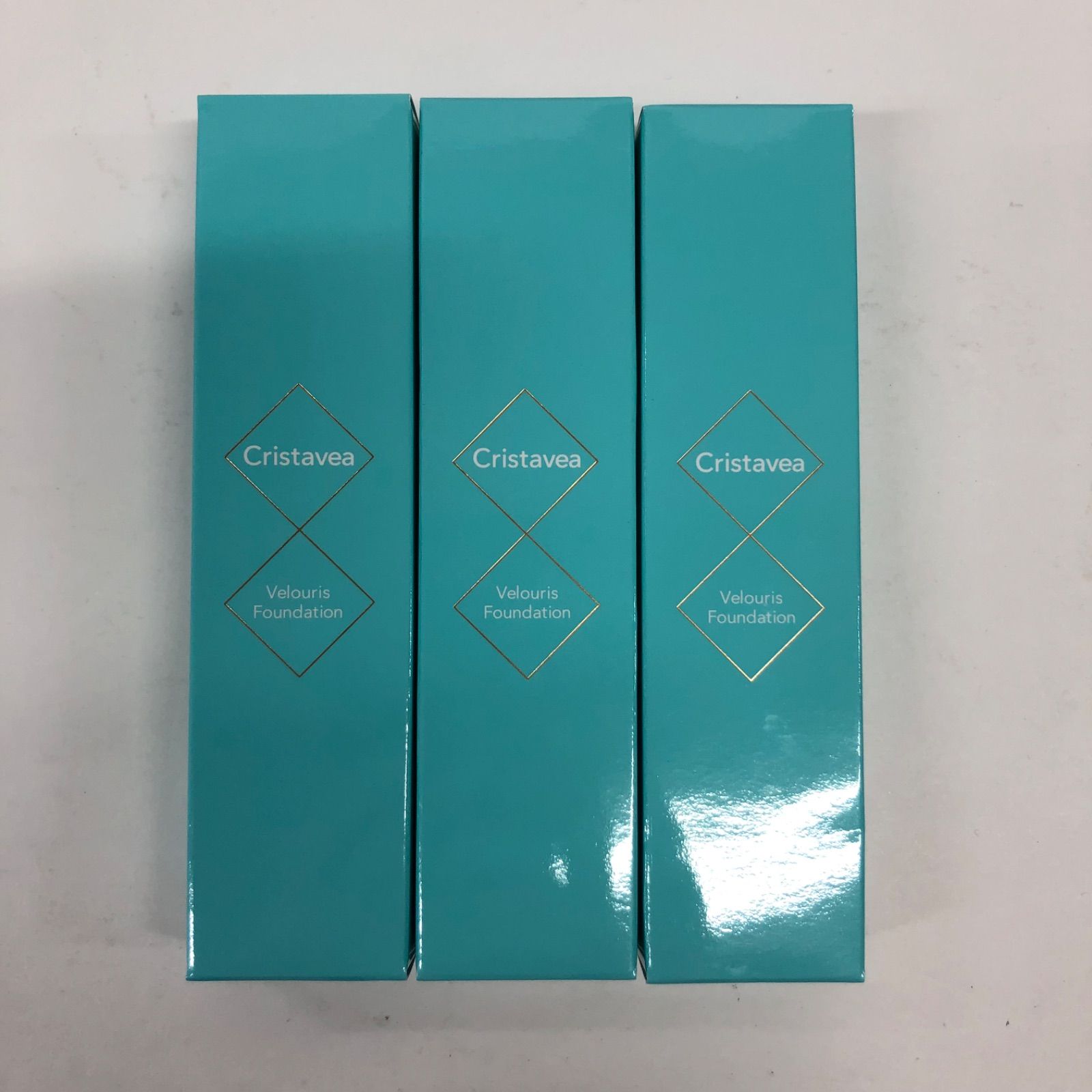 K3029 K Cristavea ヴェローリス ファンデーション 20g 計3点セット