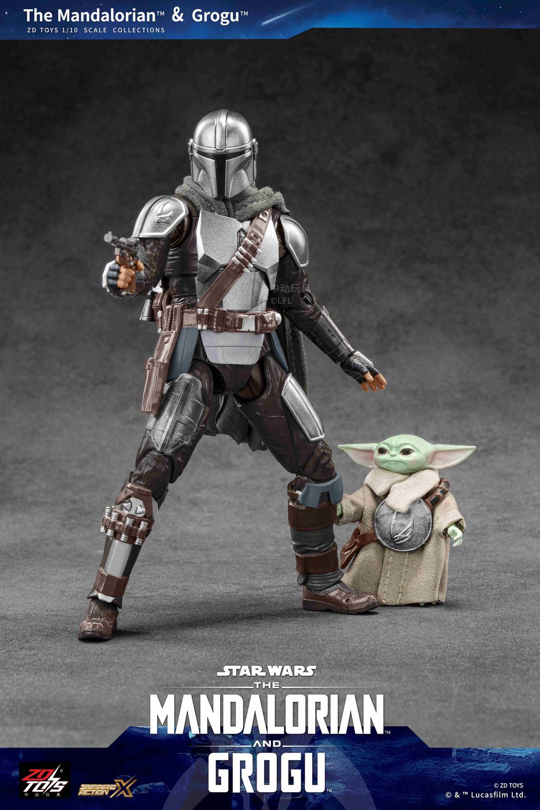 スター・ウォーズ マンダロリアン・アンド・グローグー フィギュア　5個 予約商品】スター・ウォーズ アクションフィギュア マンダロリアン