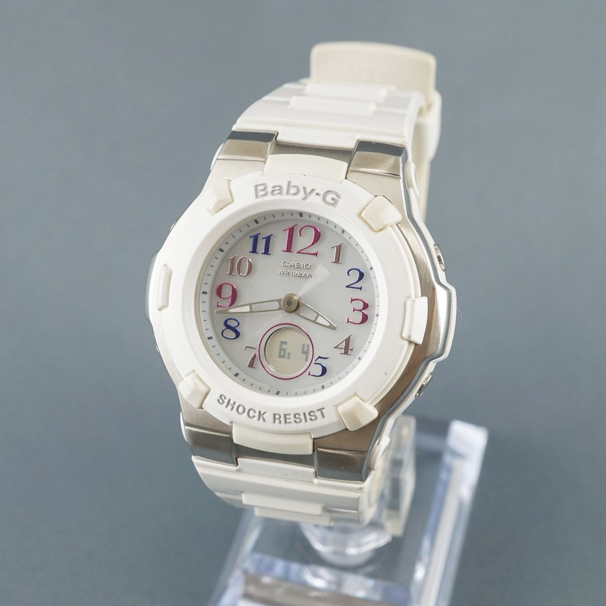 CASIO Baby-G 腕時計 USED美品 BGA-1100GR 電波 ソーラー カシオ 