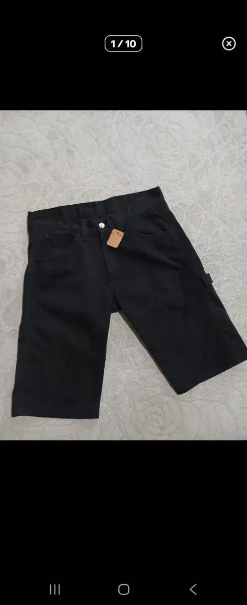 Carhartt カーハート ウォーク ハーフ パンツ ブラック 30