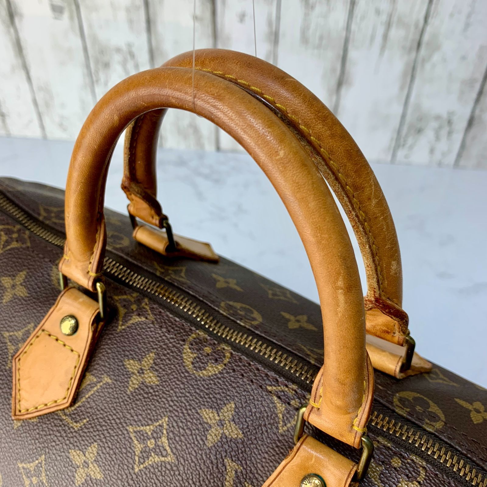 LOUIS VUITTON M41107 ス ピーディ35 ボストンバッグ LOUIS VUITTON スピーディ 35 モノグラム ハンドバッグ ミニボストン