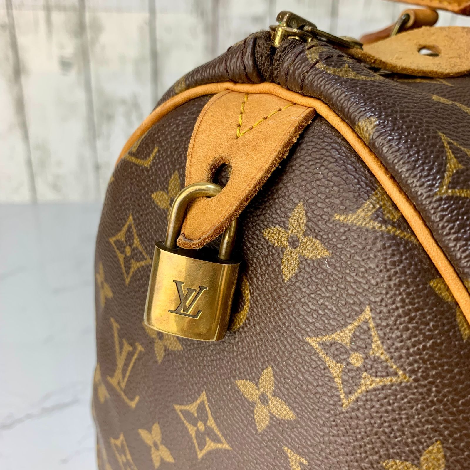 LOUIS VUITTON スピーディ 35 モノグラム ハンドバッグ ミニボストン