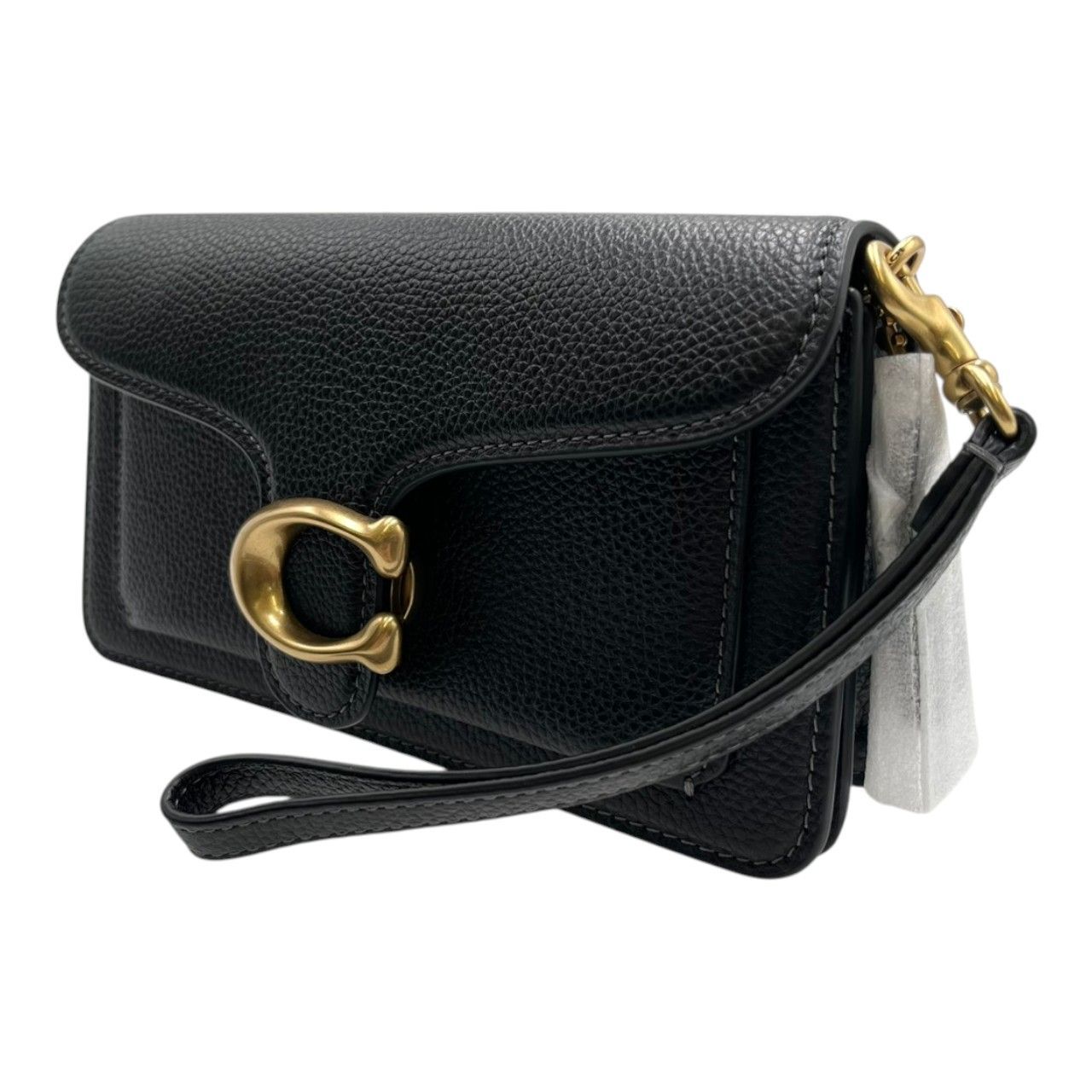 COACH タビー チェーン クロスボディ バッグ 19 CBF14 ブラック 黒 