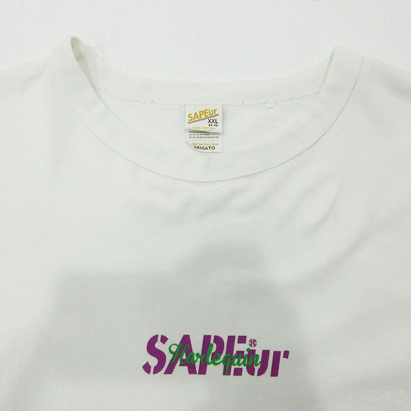 SAPEurサプール　ハーレクインTシャツ 半袖・長袖セット 三重本店】 中古 SAPEur | サプール HARLEQUIN ハーレクイン半袖T