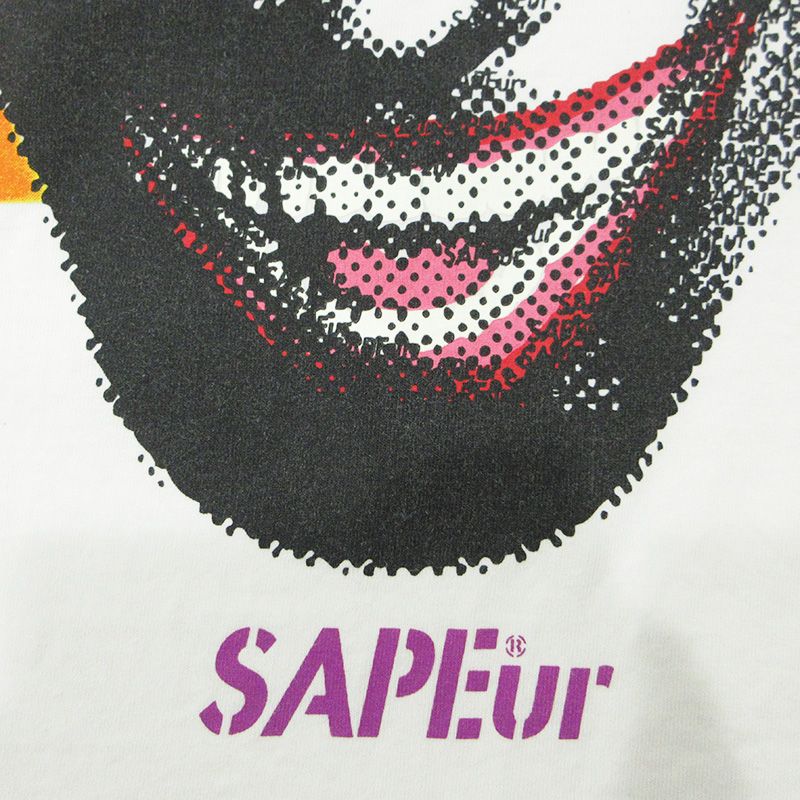 三重本店】 中古 SAPEur | サプール HARLEQUIN ハーレクイン半袖T