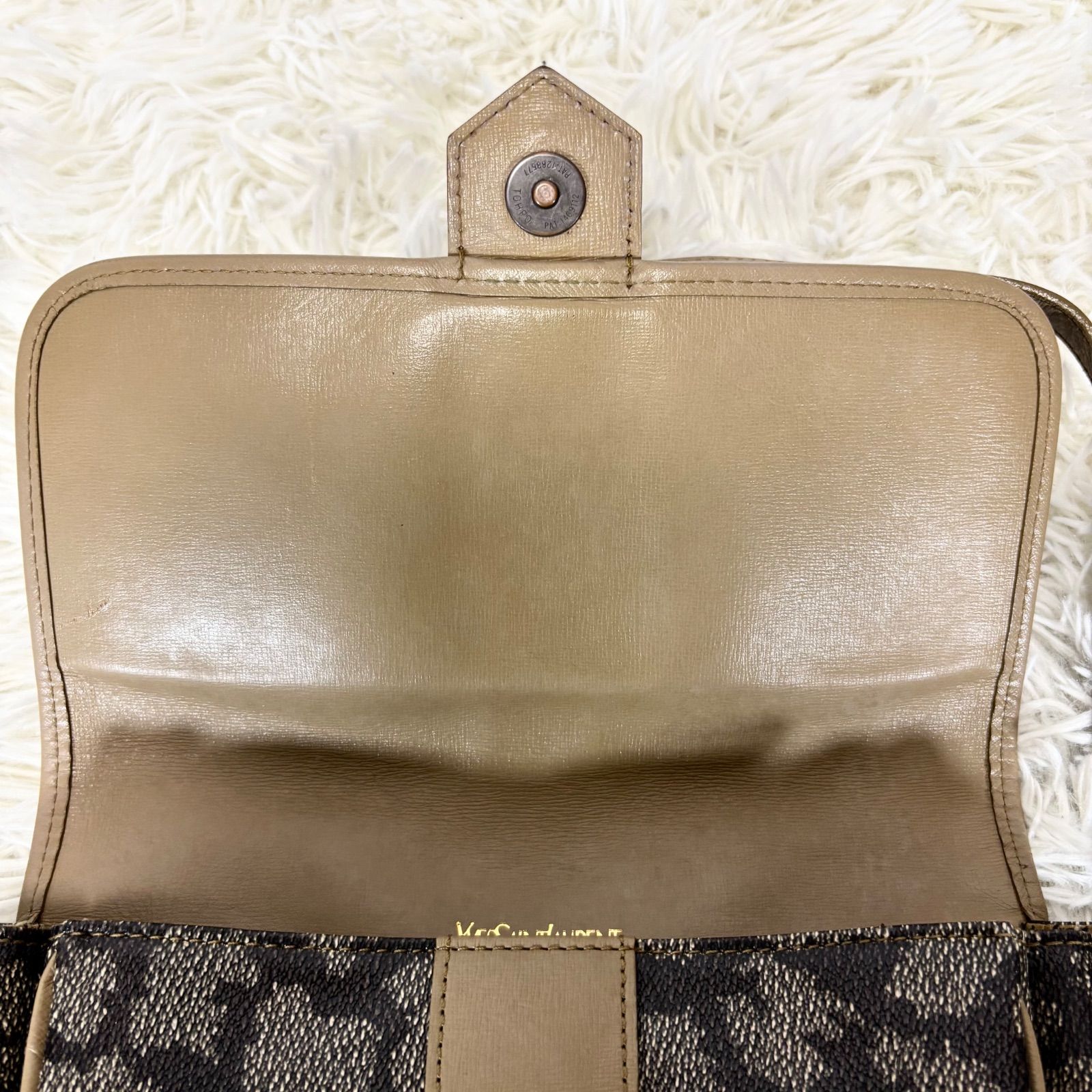 イヴサンローラン YVES SAINTLAURENT ショルダーバッグ ゼブラ柄