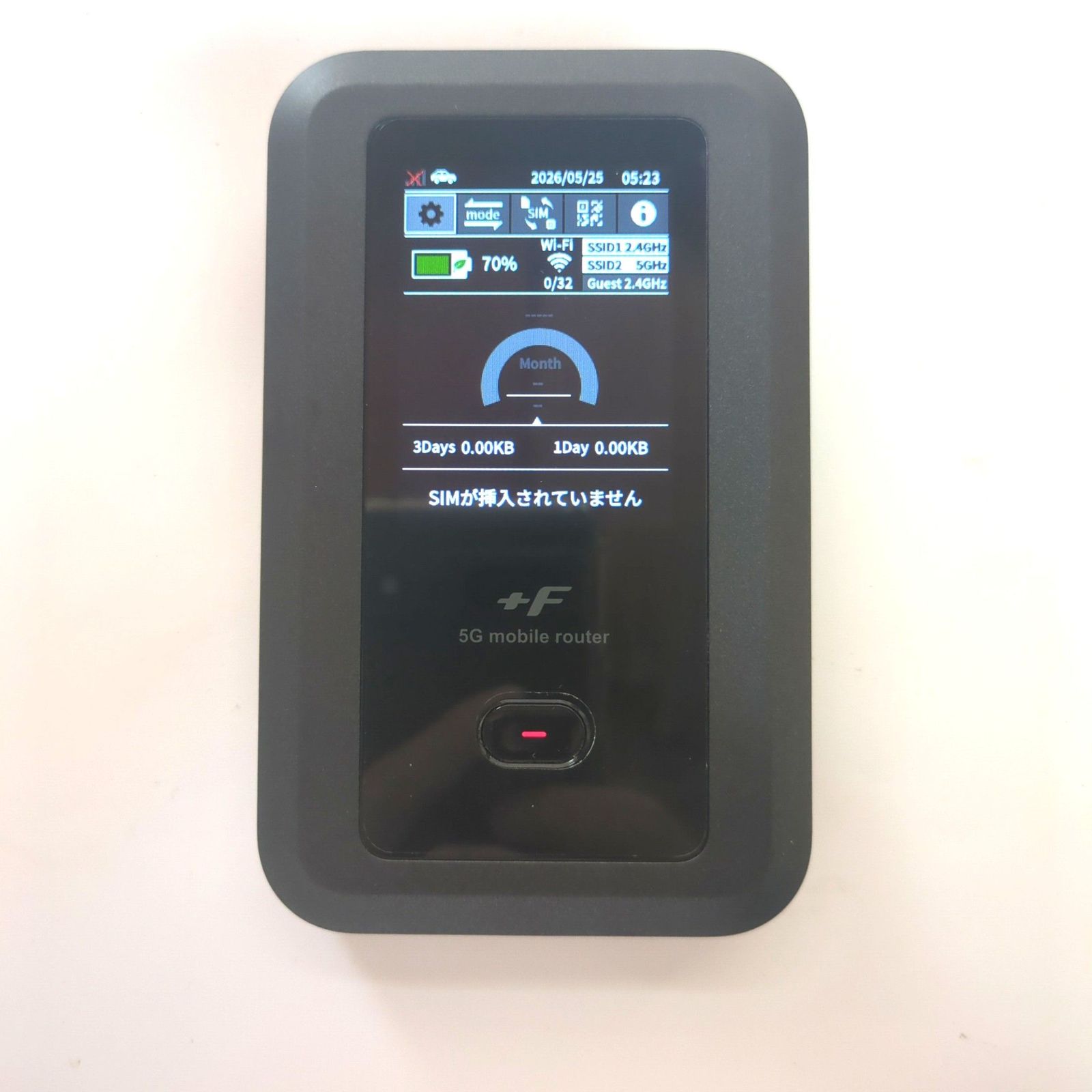 FUJISOFT モバイルルーター +F FS050W SIMフリー - メルカリ