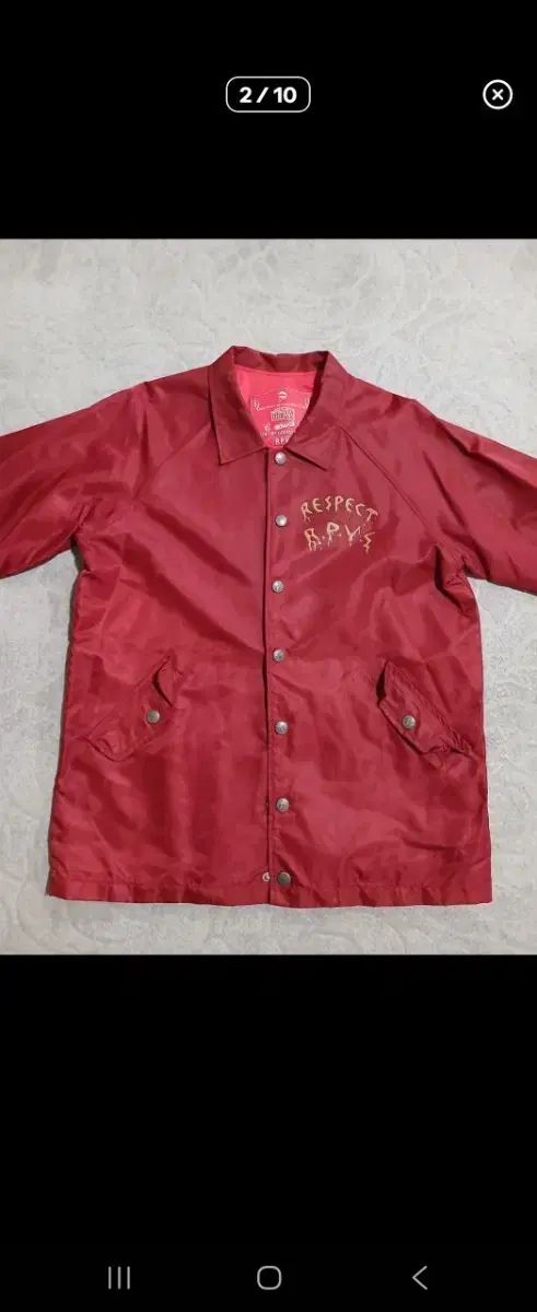 RPVS RESPECT ヴィンテージ ライダー COACH ジャケット (L)