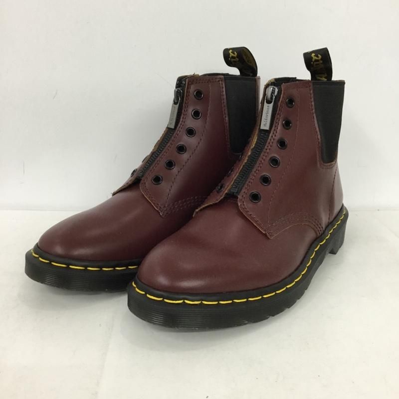 Dr.Martens ドクターマーチン ブーツ ショートブーツ 101GST フロントジップ サイドゴア フロントファスナー UK7