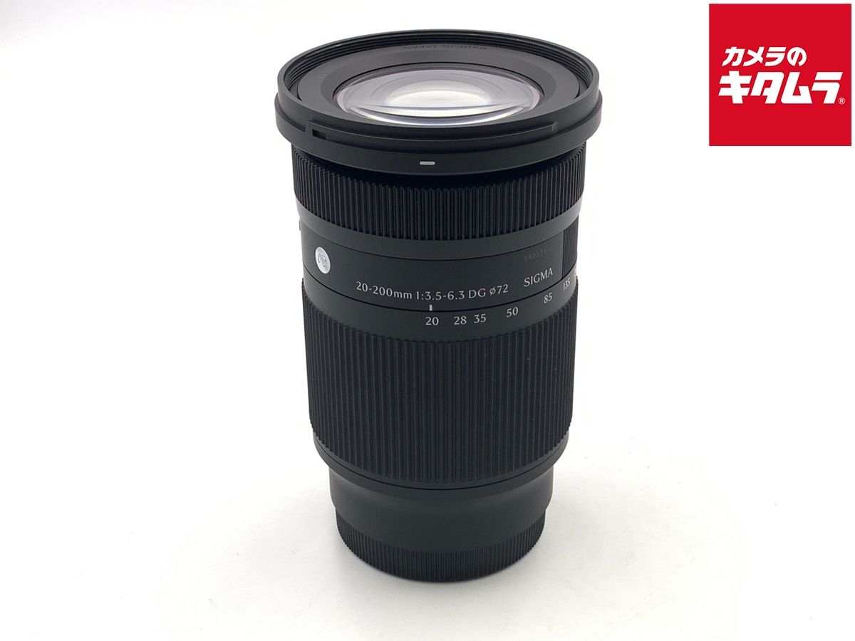 【中古】 【美品】 シグマ 20-200mm F3.5-6.3 DG Contemporary ソニーE用