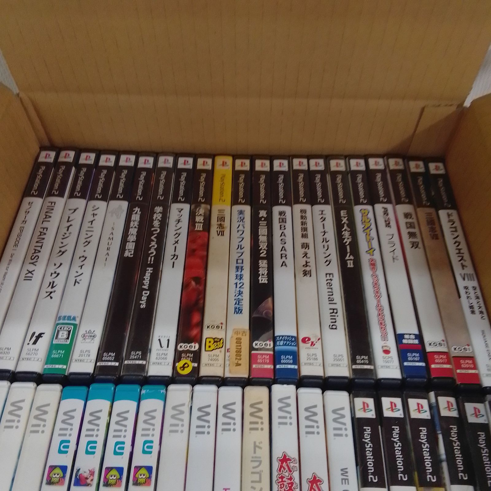 ☆①ジャンク ゲームソフト まとめ売り PS・PS2・DS・Wii・WiiUなど
