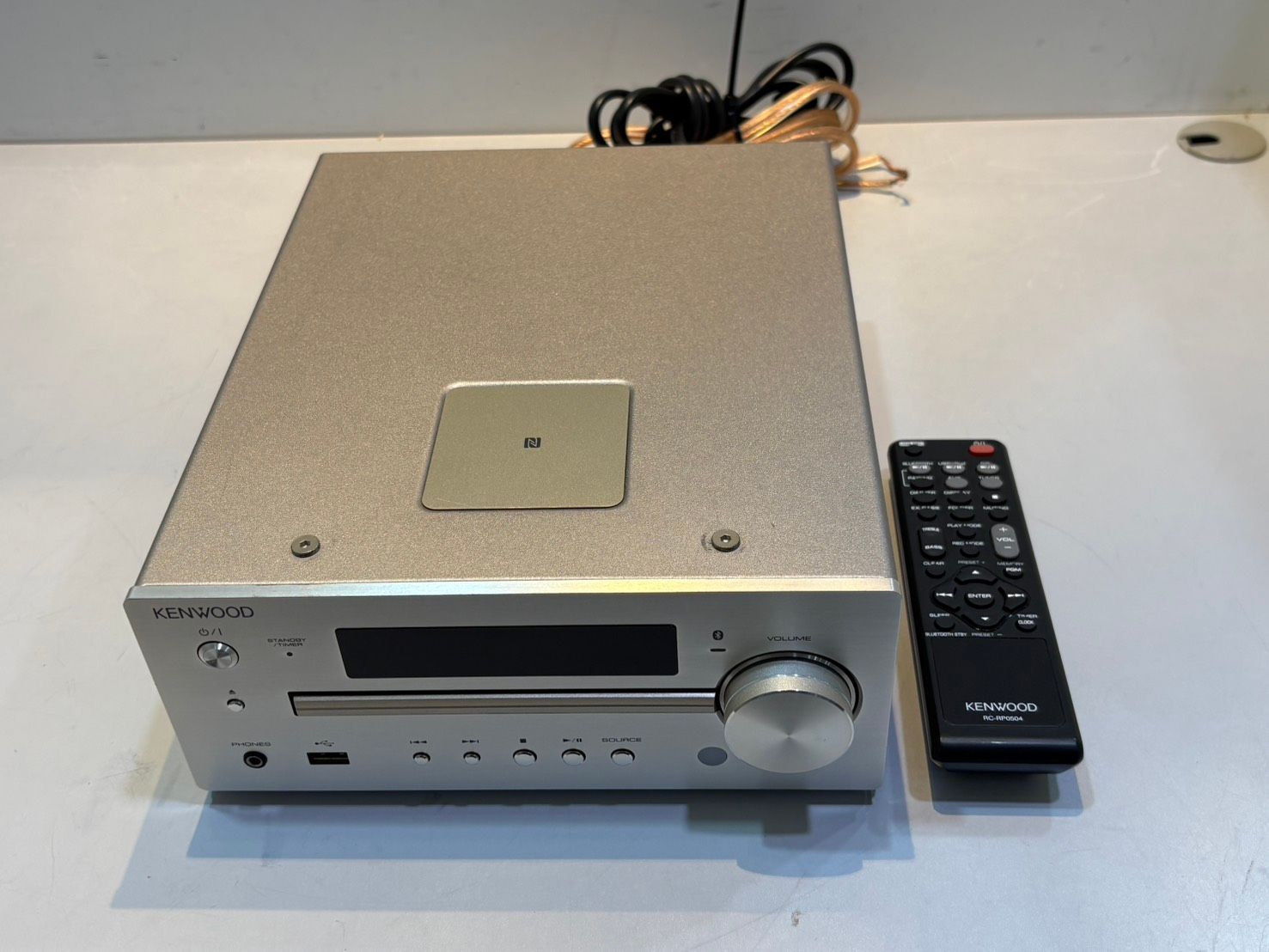 ◆KENWOOD ケンウッド コンパクトHi-fiシステム 2022年式 R-K515 リモコン付き 中古◆21658★