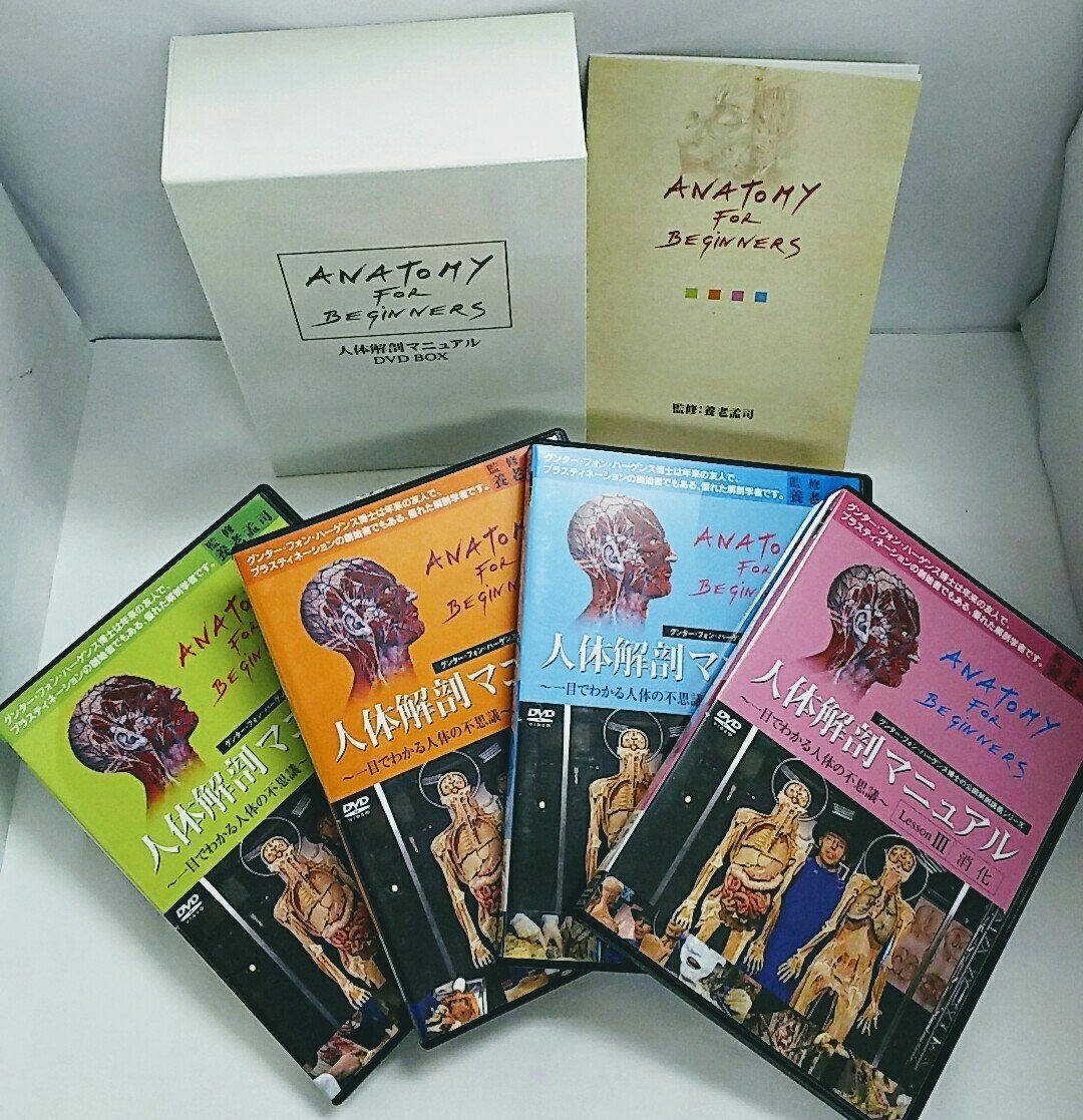 人体解剖マニュアル ~一目でわかる人体の不思議~ DVD-BOX