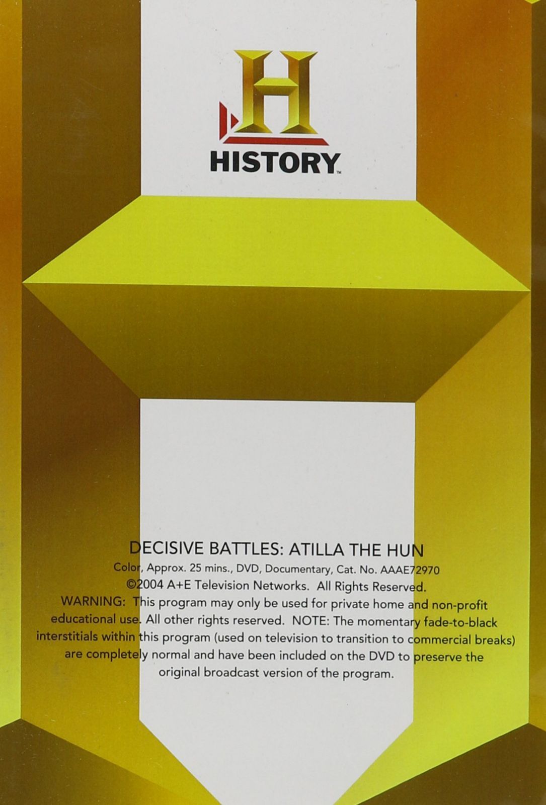 Decisive Battles: Atilla the Hun [DVD]