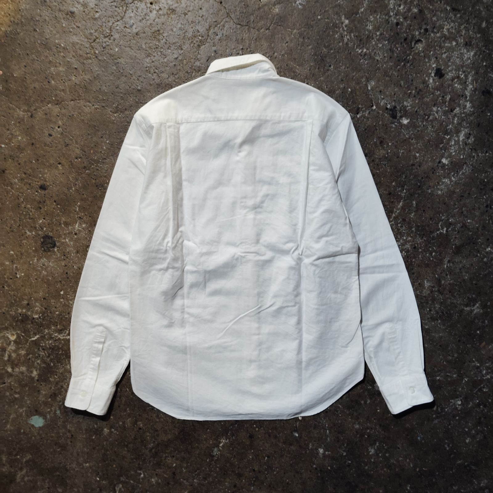 COMME des GARCONS HOMME 11ss テープデザインシャツ 製品洗い加工 