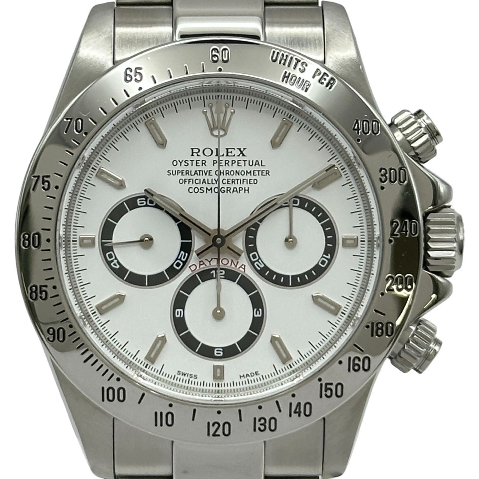 ロレックス ROLEX デイトナ 16520 ホワイト ステンレススチール 自動巻き メンズ 腕時計