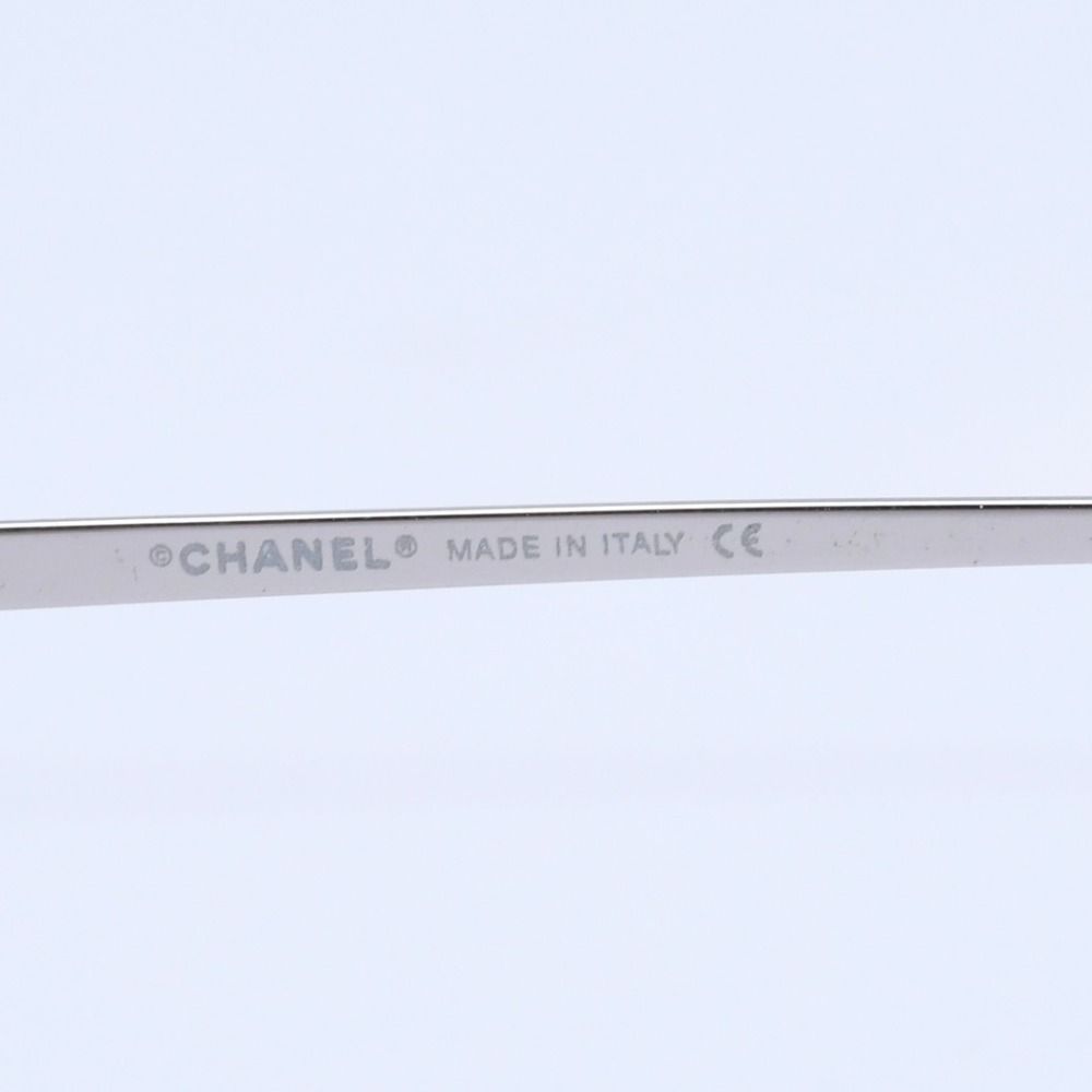 極美品 CHANEL シャネル リムレス サングラス アイウェア 4017-D c.124