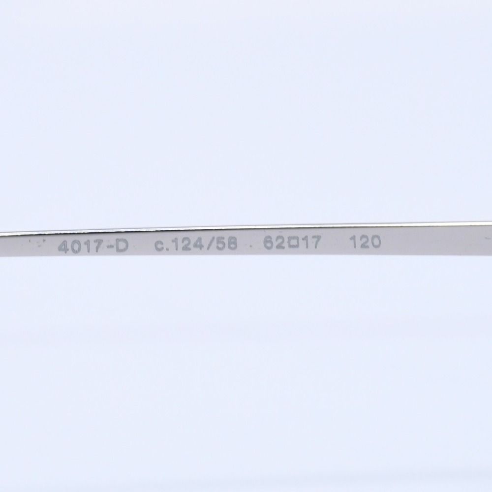 極美品 CHANEL シャネル リムレス サングラス アイウェア 4017-D c.124