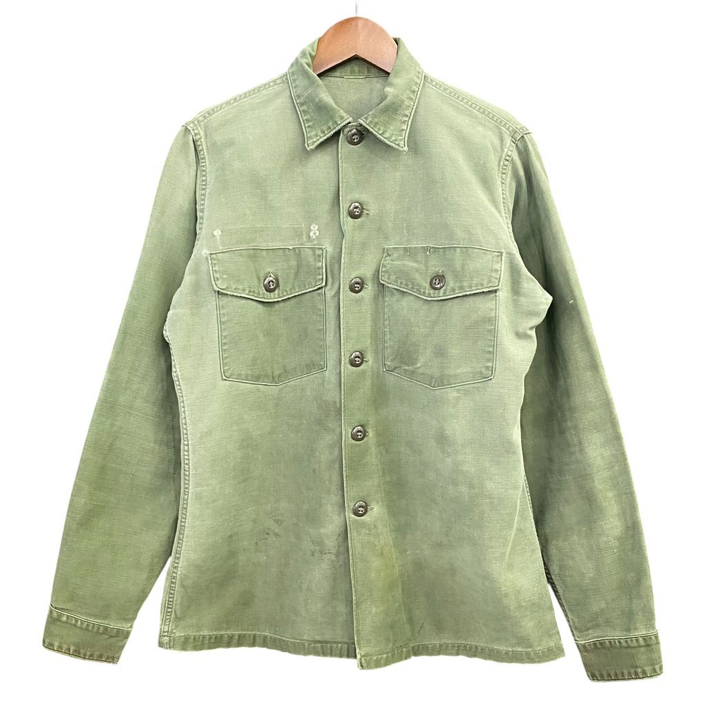 70s U.S.ARMY 米軍 OG107 フィールドジャケット オリーブグリーン No.S302