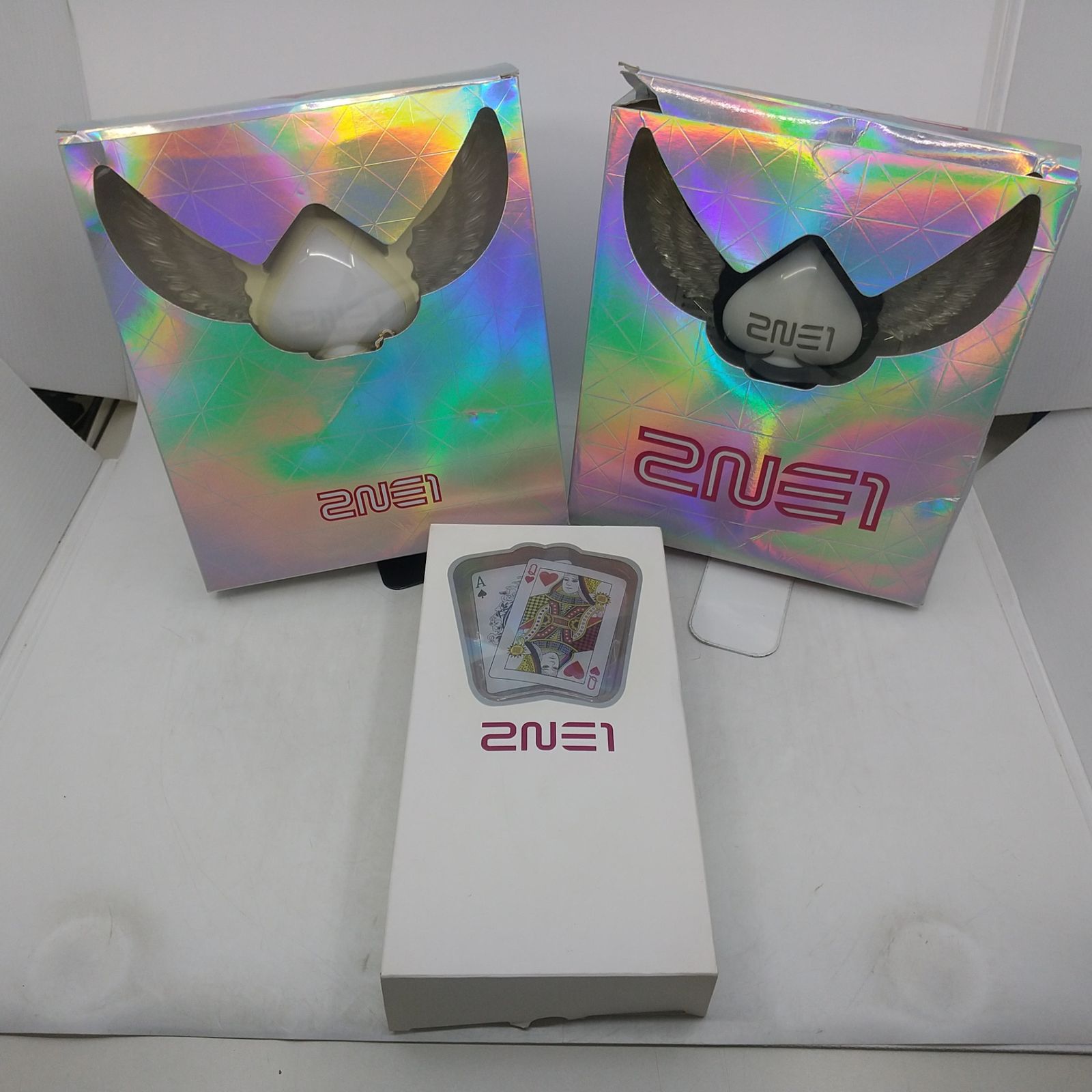動作未確認】2NE1 ペンライト 3点まとめ売り トゥエニィワン 韓国