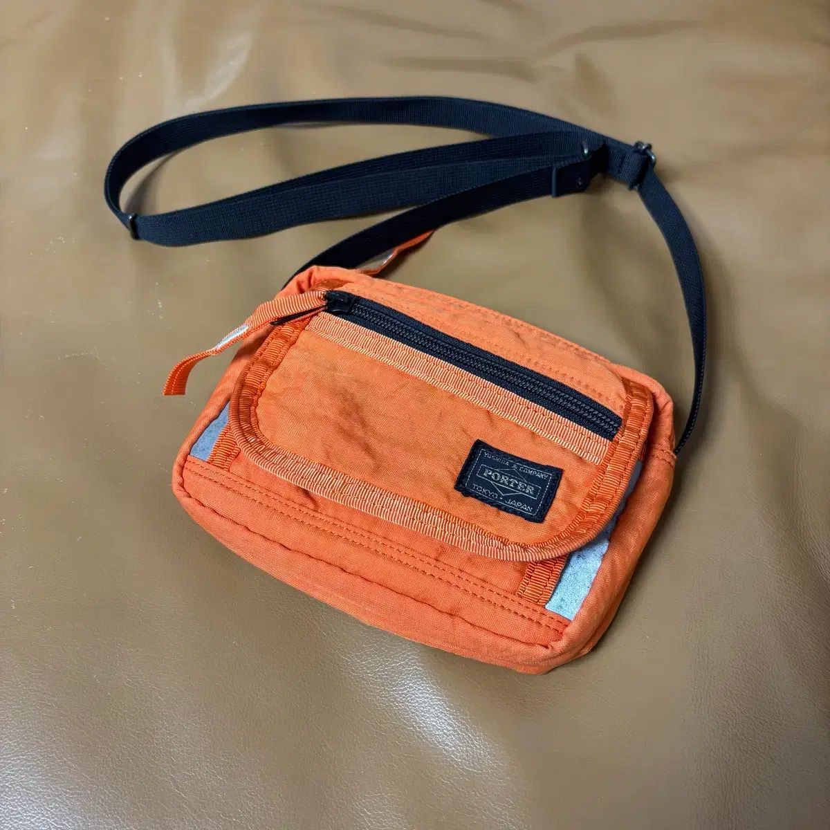 PORTER ポーター スモールバッグ クロスバッグ チュールシュースバッグ オレンジ 11,372円