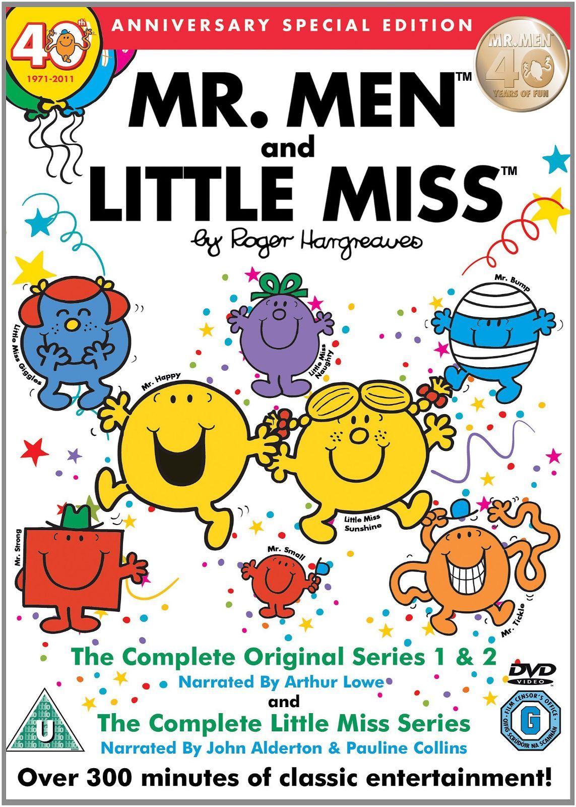 Mr Men - 40th Anniversary Mr Men And Little Miss