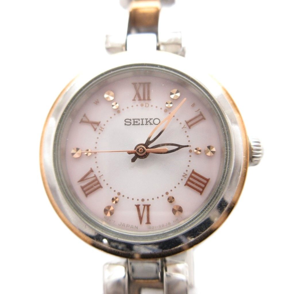 セイコー SEIKO SELECTION 腕時計 ウォッチ アナログ 3針 電波ソーラー 文字盤ピンク SWFH090 /FF 8,393円