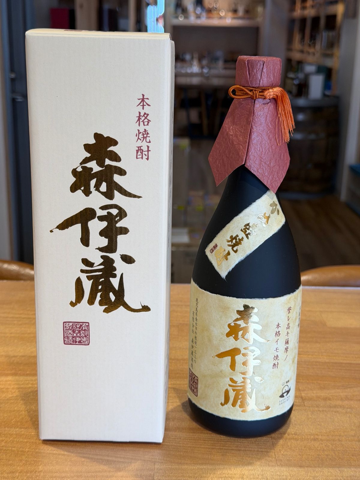 森伊蔵酒造 森伊蔵（もりいぞう） 金ラベル 720ml箱付き
