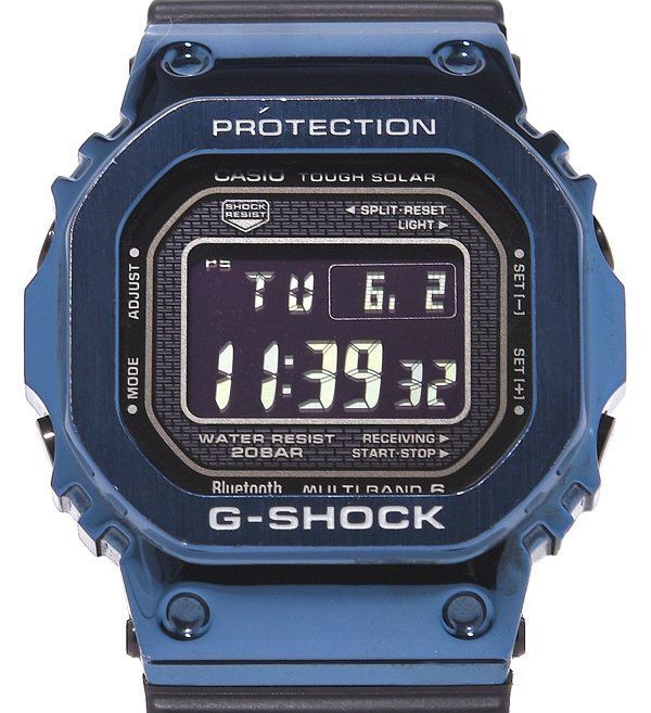 箱保付 良品 CASIO カシオ G-SHOCK ジーショック GMW-B5000G-2JF フルメタル Bluetooth搭載 電波ソーラー メンズ