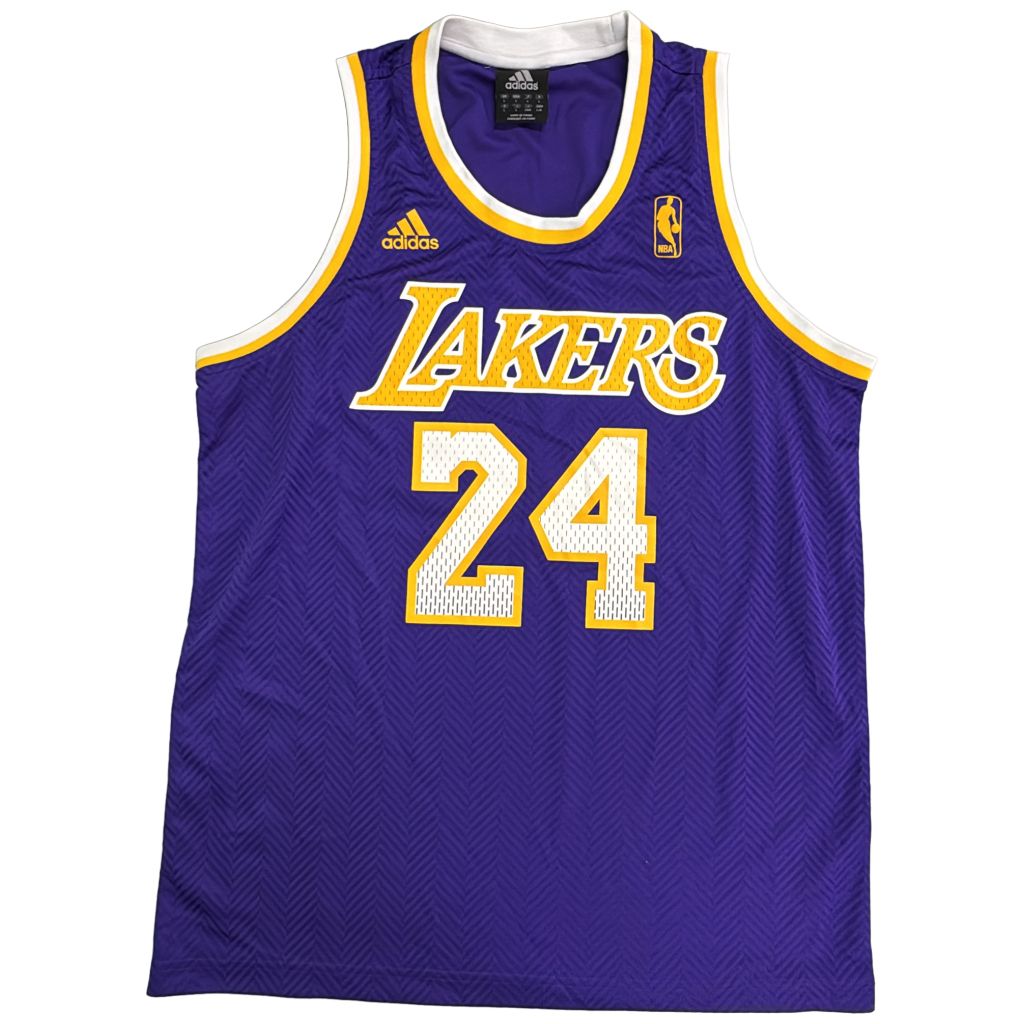 adidas アディダス NBA ロサンゼルス・レイカーズ ユニフォーム プロチーム バスケ パープル(レディース L)中古 古着 Y2741
