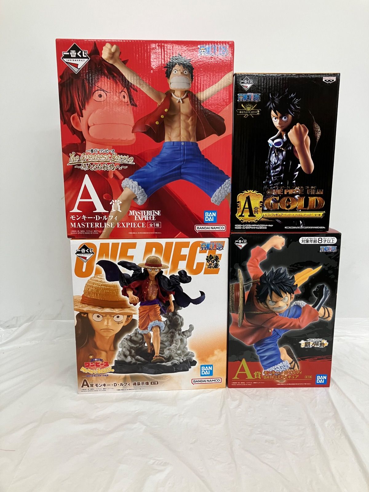 ワンピース ONE PIECE 一番くじ フィギュア 4種セット LF6244 f099