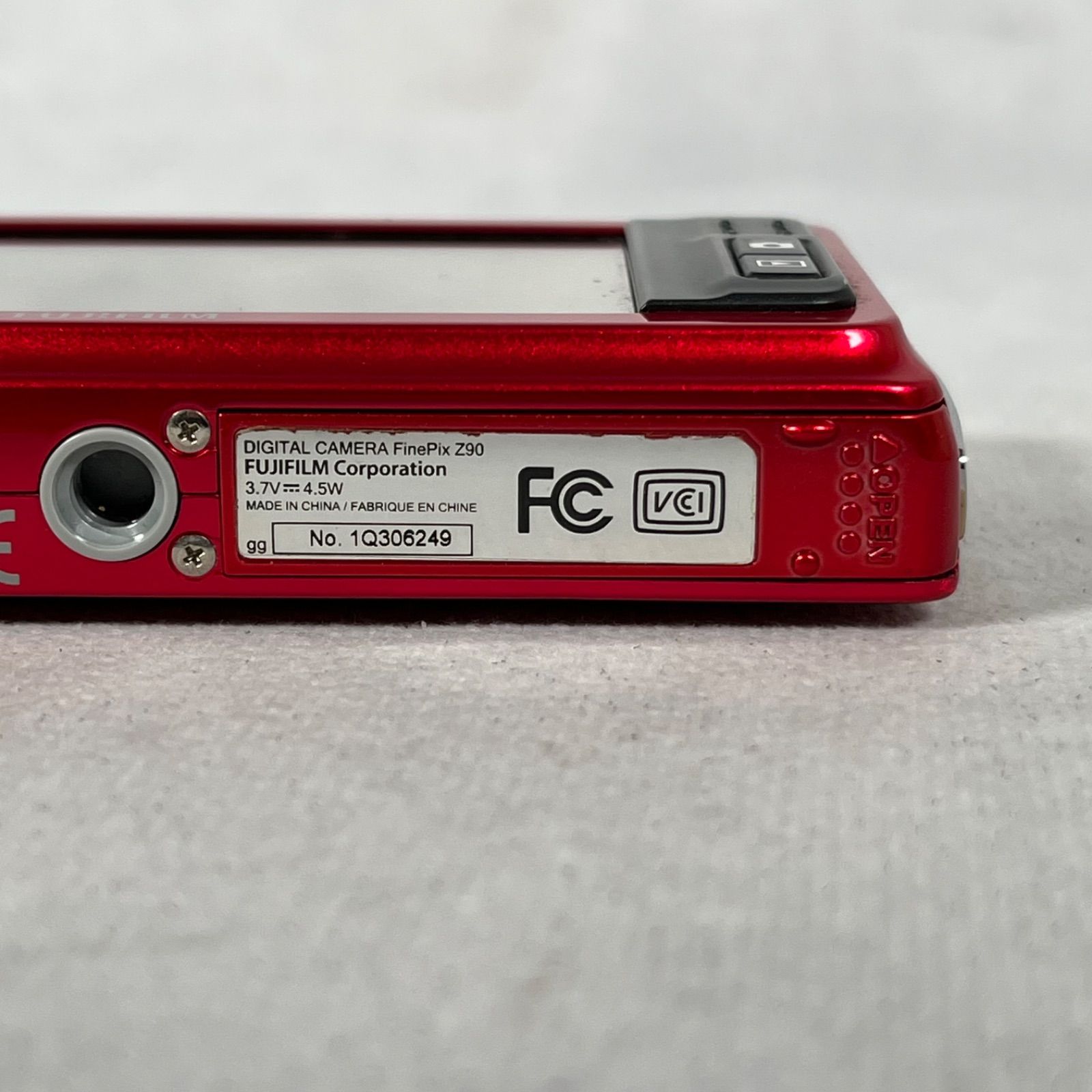 管2605-408】FUJIFILM フジフイルム FinePix Z90 レッド コンパクト