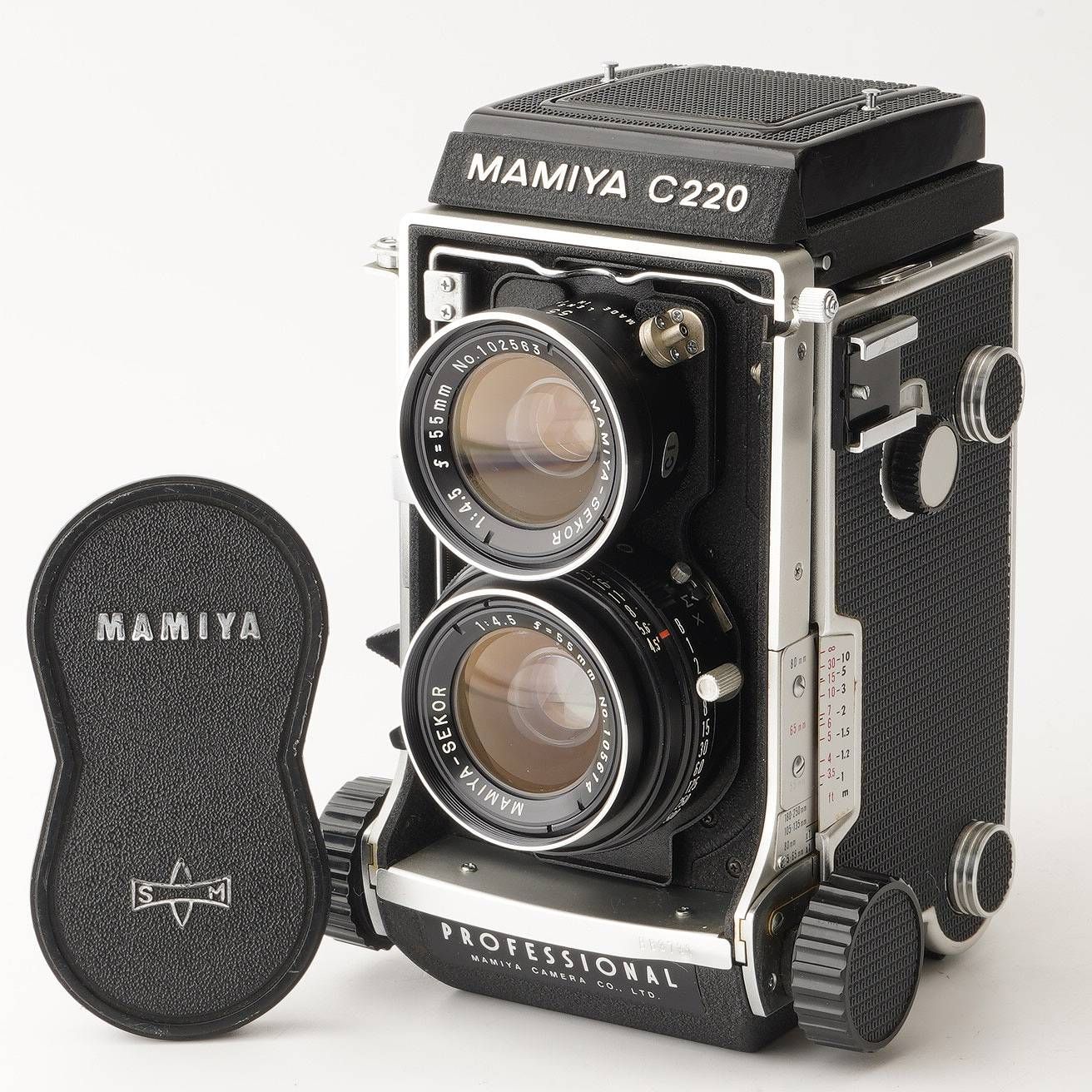 マミヤ Mamiya C220 PROFESSIONAL / MAMIYA-SEKOR 55mm F4.5