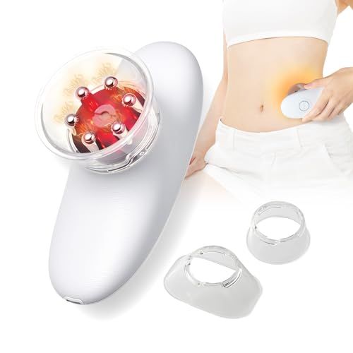 WAVEWAVE 美容器 家庭用エステ器具 EMS 引き締め カッピング 二の腕ケア 美顔器 吸引機能 脂肪 赤色LED 顔 体用 ボディ美容 (本体のみ)pms ebd31b70
