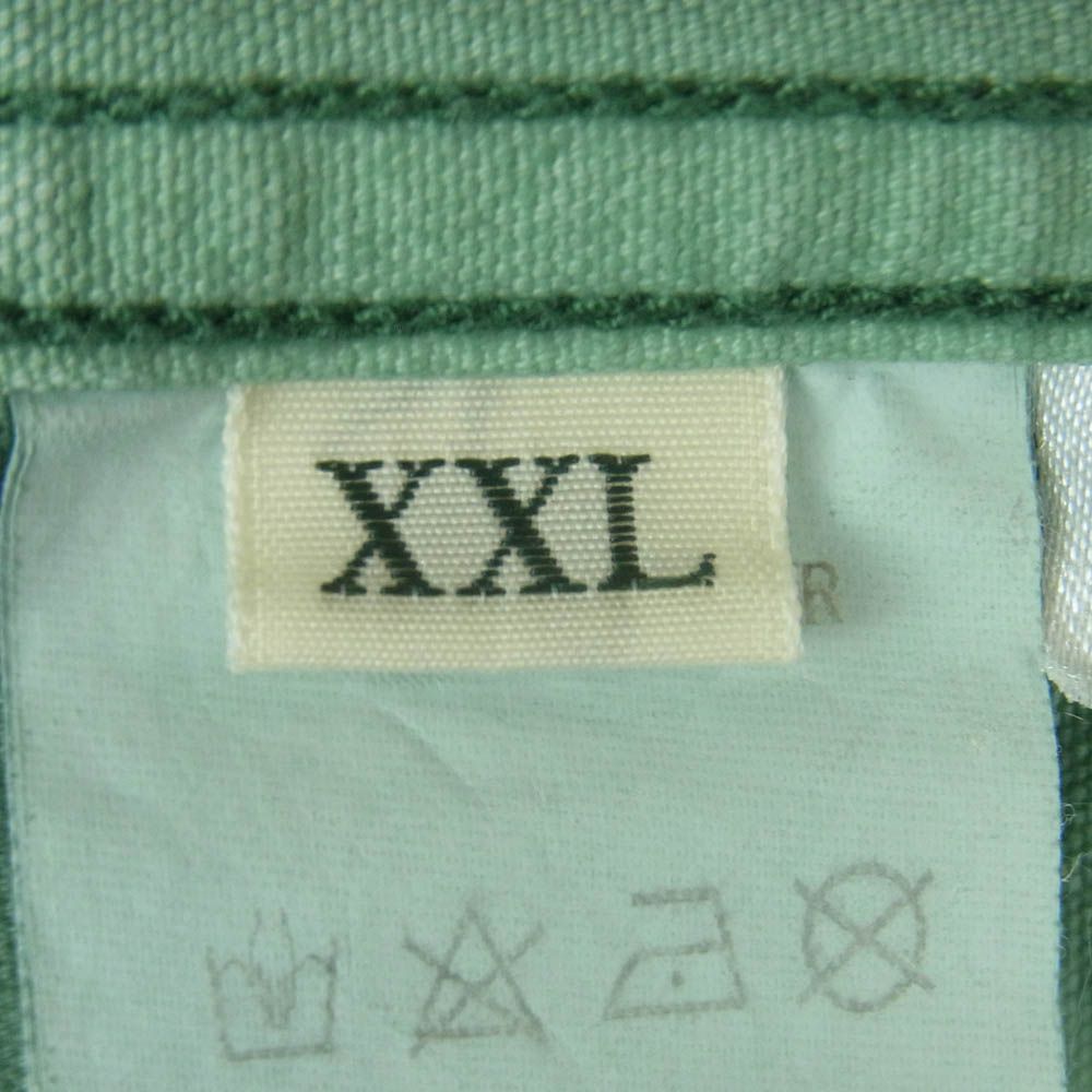HUMAN MADE ヒューマンメイド GARMENT DYED COVERALL JACKET 刺繍 ガーメントダイ カバーオール ジャケット ライトグリーン系 XXL【中古】 HUMAN MADE ヒューマンメイド GARMENT DYED COVERALL JACKET 刺繍 ガーメントダイ カバーオール ジャケット ライトグリーン系 XXL【中古】