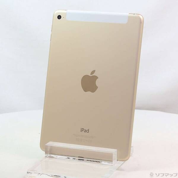 ソフマップ 〔中古品〕 iPad mini 4 128GB ゴールド MK782J／A auロック解除SIMフリー【377】
