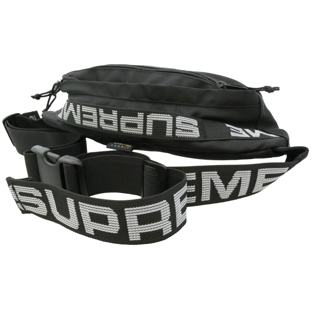 Supreme シュプリーム 18SS Waist Bag ウエストバッグ ブラック系【美