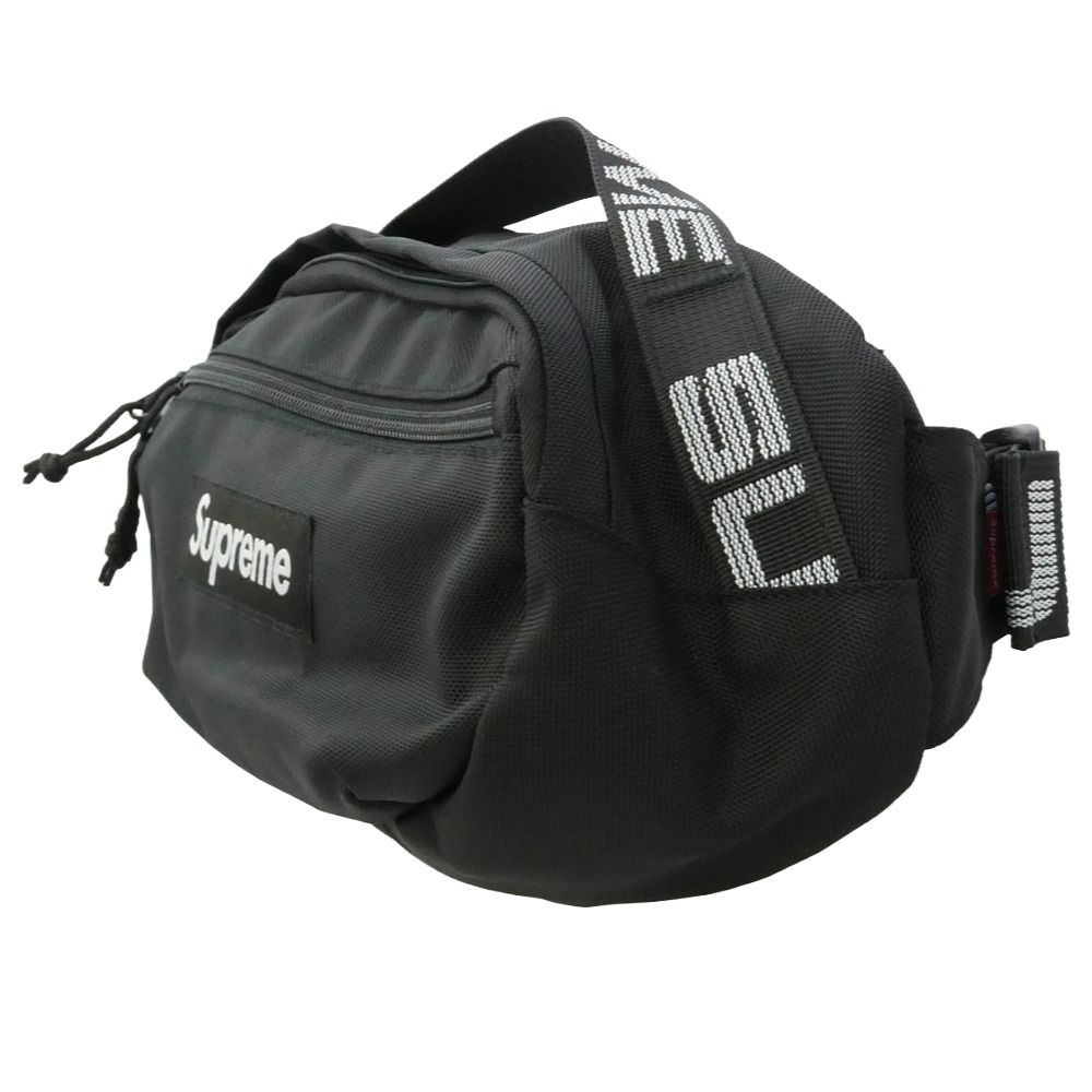 R*@様 supreme シュプリーム　ウエストバッグ 18SS Supreme シュプリーム 18SS Waist Bag ウエストバッグ ブラック系【美