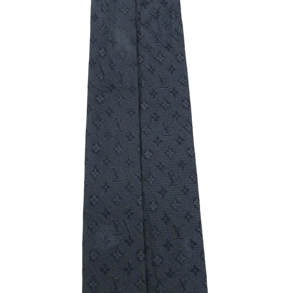 LOUIS VUITTON ルイ・ヴィトン M78763 モノグラム シルク ネクタイ