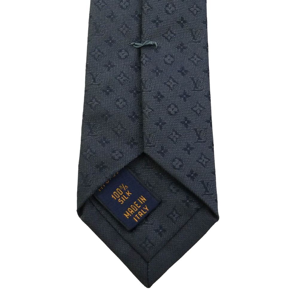 LOUIS VUITTON ルイ・ヴィトン M78763 モノグラム シルク ネクタイ